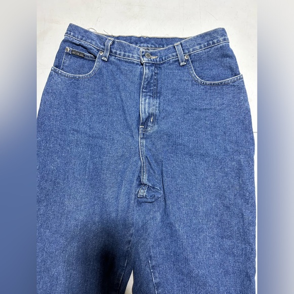 VINTAGE New York Jeans Size 12 Relaxed Fit Baggy High Rise Retro Shortened 90s - Picture 2 of 7